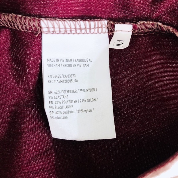 American Eagle Outfitters Size M Velvet Blouse - Picture 13 of 13